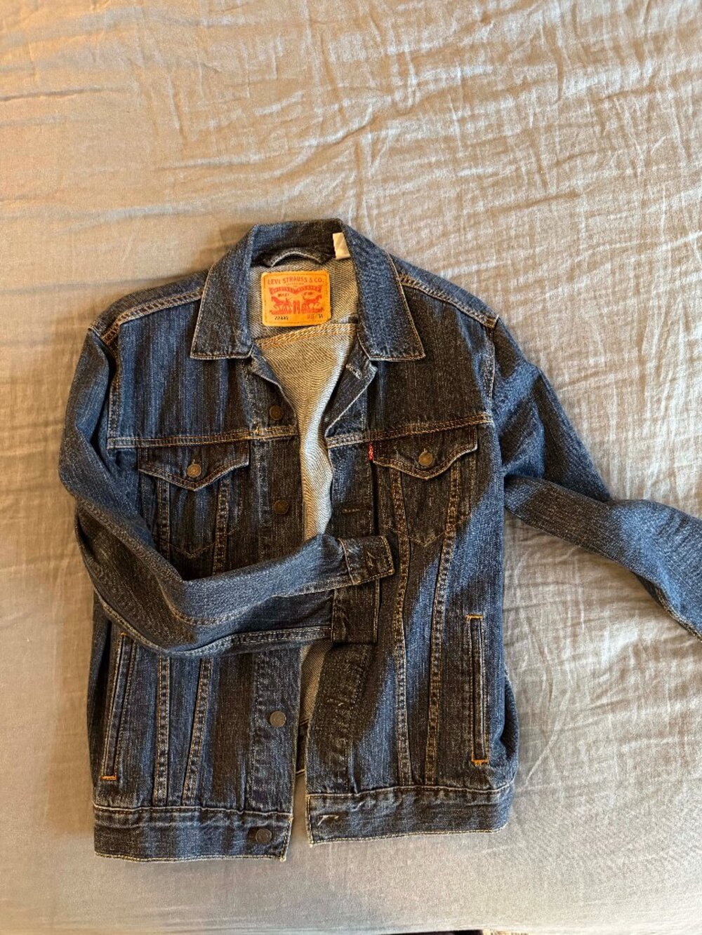 Levi's Blue Denim Jacket - Classic Men's Trucker - M